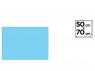 CARTULINA 50x70cm 180 Gramos AZUL MAR 25 Unidades    