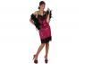 DISFRAZ CHARLESTON FUCSIA ADULTO TALLA M-L  