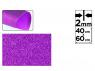 GOMA EVA CON PURPURINA 40x60cm VIOLETA